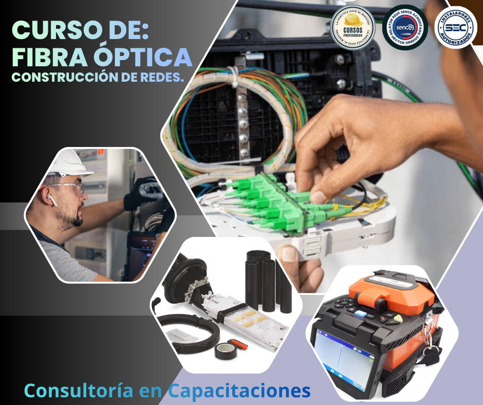 Curso CURSO DE FIBRA ÓPTICA- CONSTRUCCIÓN DE REDES. en LA SERENA- COQUIMBO